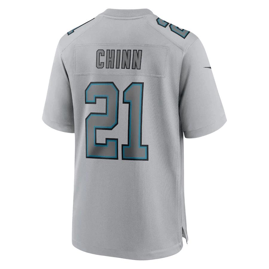 Jeremy Chinn 21 Carolina Panthers Men Atmosphere Fashion Game Jersey - Gray