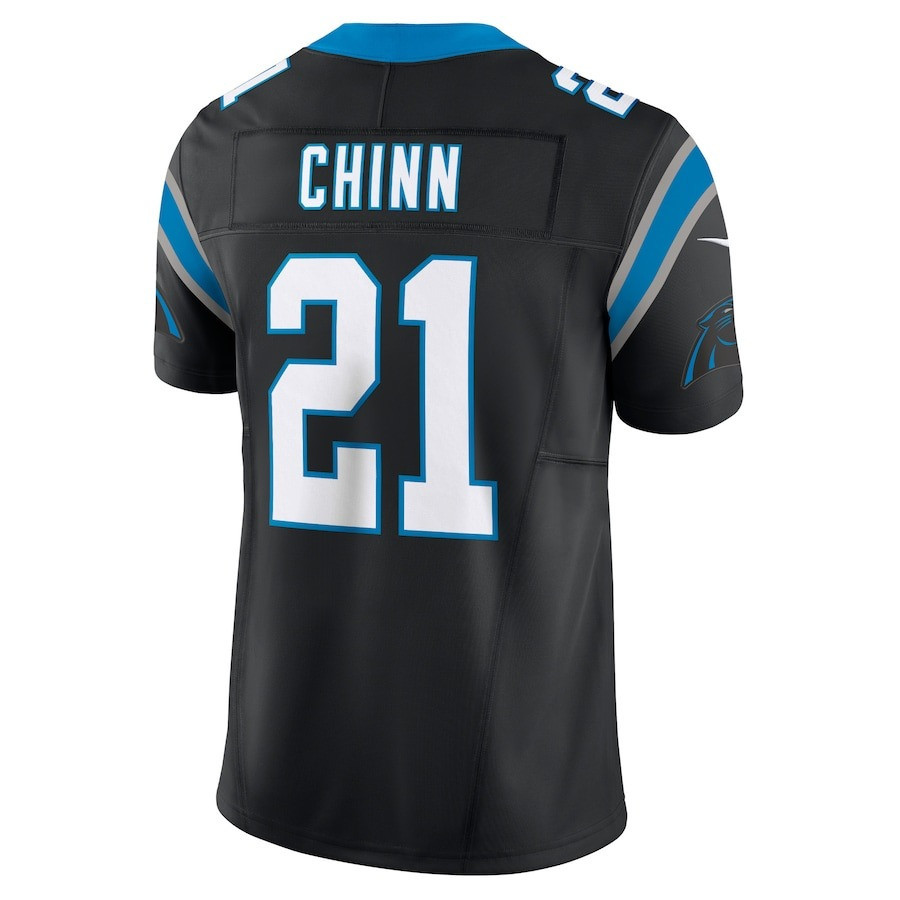 Jeremy Chinn 21 Carolina Panthers Vapor F.U.S.E. Limited Jersey - Black
