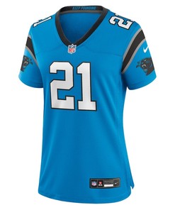 Jeremy Chinn 21 Carolina Panthers Women's Alternate Game Jersey - Blue