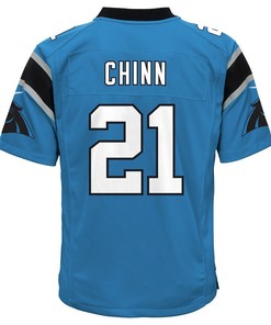 Jeremy Chinn 21 Carolina Panthers Youth Alternate Game Jersey - Blue