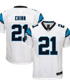 Jeremy Chinn 21 Carolina Panthers Youth Game Jersey - White