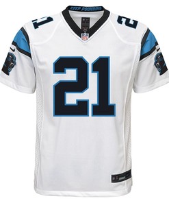 Jeremy Chinn 21 Carolina Panthers Youth Game Jersey - White