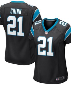 Jeremy Chinn Carolina Panthers Womens Game Jersey Black Nfl