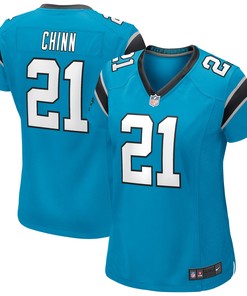 Jeremy Chinn Carolina Panthers Womens Game Jersey - Blue Nfl