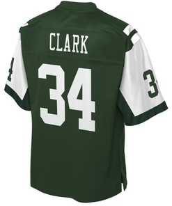 Jeremy Clark New York Jets Nfl Pro Line Team Color Player Jersey - Green