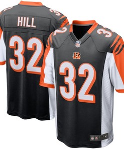 Jeremy Hill Cincinnati Bengals Nike Game Jersey - Black