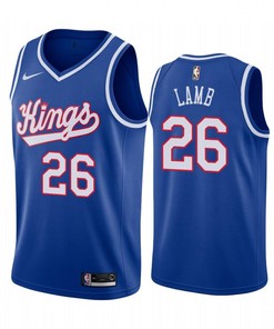Jeremy Lamb 2022 Sacramento Kings Blue 26 Classic Edition Jersey - Men Jersey