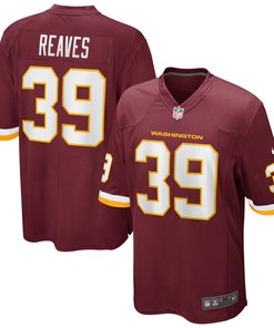 Jeremy Reaves Washington Football Team Game Player Jersey - Burgundy Nfl