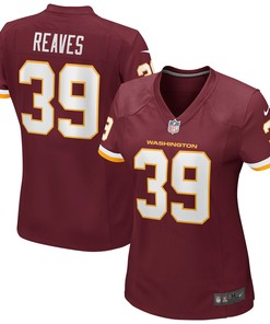 Jeremy Reaves Washington Football Team Womens Game Player Jersey -burgundy Nfl