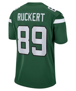 Jeremy Ruckert New York Jets Game Player Jersey - Gotham Green