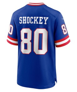 Jeremy Shockey New York Giants Classic Retired Player Game Jersey - Royal
