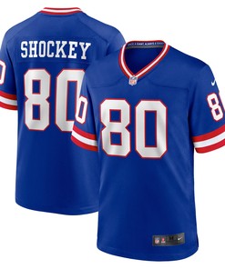 Jeremy Shockey New York Giants Classic Retired Player Game Jersey - Royal Nfl