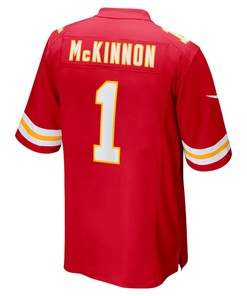 Jerick McKinnon 1 Kansas City Chiefs Game Player Jersey - Red