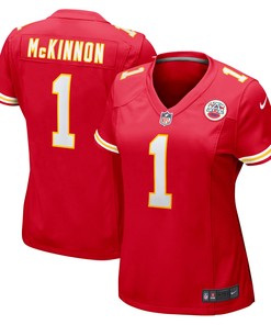 Jerick Mckinnon Kansas City Chiefs Womens Game Player Jersey - Red Nfl