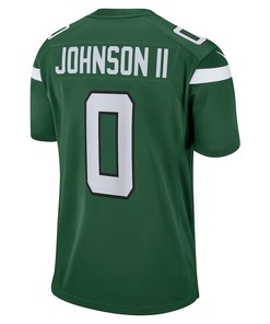 Jermaine Johnson II 0 New York Jets 2022 Draft First Round Pick Game Jersey In Gotham Green