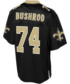 Jermon Bushrod New Orleans Saints Nfl Pro Line Player Jersey - Black
