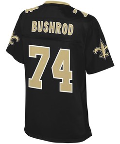 Jermon Bushrod New Orleans Saints Nfl Pro Line Womens Player Jersey - Black