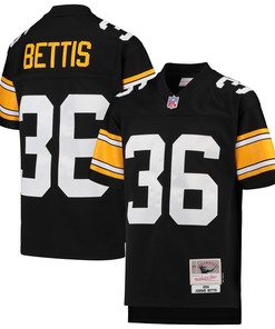 Jerome Bettis Pittsburgh Steelers Mitchell & Ness 1996 Legacy Retired Player Jersey - Black Nfl