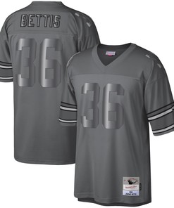 Jerome Bettis Pittsburgh Steelers Mitchell & Ness 1996 Retired Player Metal Legacy Jersey - Charcoal Nfl