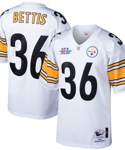 Jerome Bettis Pittsburgh Steelers Mitchell & Ness 2005 Authentic Throwback Retired Player Jersey - White Nfl