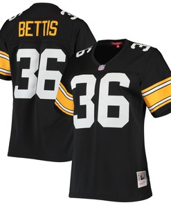 Jerome Bettis Pittsburgh Steelers Mitchell & Ness Womens 1996 Legacy Replica Jersey - Black Nfl