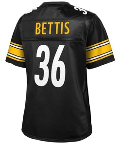 Jerome Bettis Pittsburgh Steelers Nfl Pro Line Womens Retired Player Replica Jersey - Black