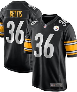 Jerome Bettis Pittsburgh Steelers Nike Game Retired Player Jersey - Black