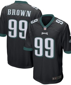Jerome Brown Philadelphia Eagles Nike Retired Player Game Jersey - Black