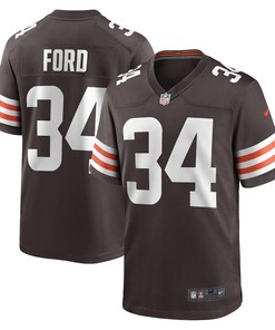 Jerome Ford Cleveland Browns Game Player Jersey - Brown