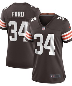 Jerome Ford Cleveland Browns Women's Game Player Jersey - Brown