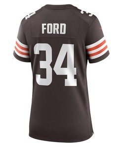 Jerome Ford Cleveland Browns Women's Game Player Jersey - Brown