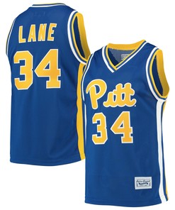 Jerome Lane Pitt Panthers Original Retro Brand Alumni Commemorative Classic Basketball Jersey - Royal Ncaa