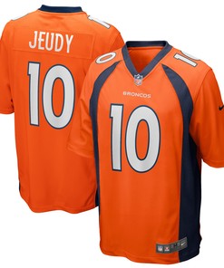 Jerry Jeudy Denver Broncos Player Game Jersey - Orange Nfl