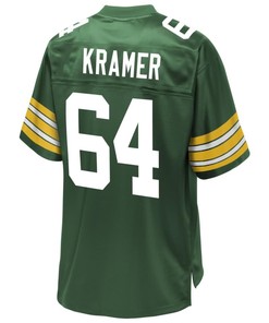 Jerry Kramer Green Bay Packers Nfl Pro Line Retired Team Player Jersey - Green