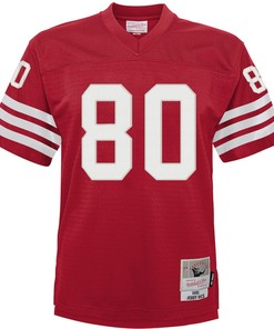Jerry Rice 80 San Francisco 49ers Mitchell & Ness Infant 1990 Retired Legacy Jersey - Scarlet