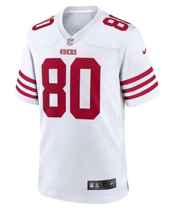 Jerry Rice 80 San Francisco 49ers Retired Player Game Jersey - White