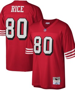 Jerry Rice San Francisco 49ers Mitchell & Ness 1994 Legacy Replica Jersey - Scarlet Nfl