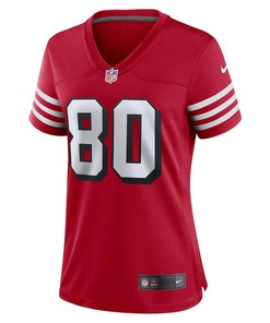 Jerry Rice San Francisco 49ers Women's Alternate Game Jersey - Scarlet