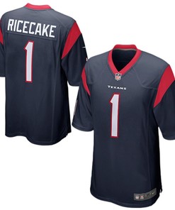 Jerry Ricecake Houston Texans Nike Game Jersey - Navy Blue