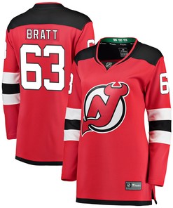 Jesper Bratt New Jersey Devils Fanatics Branded Womens Home Breakaway Player Jersey - Red Nhl