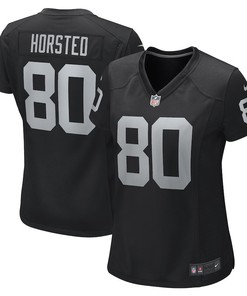 Jesper Horsted Las Vegas Raiders Women's Game Player Jersey - Black