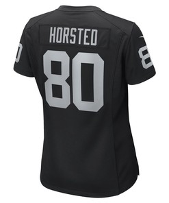 Jesper Horsted Las Vegas Raiders Women's Game Player Jersey - Black