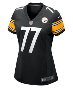 Jesse Davis Pittsburgh Steelers Women's Game Player Jersey - Black