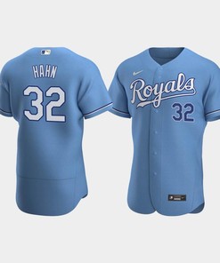 Jesse Hahn 32 Kansas City Royals Light Blue Alternate Jersey