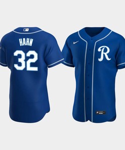 Jesse Hahn 32 Kansas City Royals Team Logo Royal Alternate Jersey