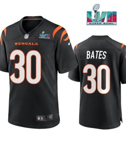 Jessie Bates III 30 Cincinnati Bengals Super Bowl LVII Men Game Jersey