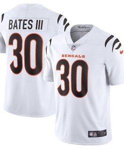 Jessie Bates III 30 Cincinnati Bengals Vapor Limited Jersey - White