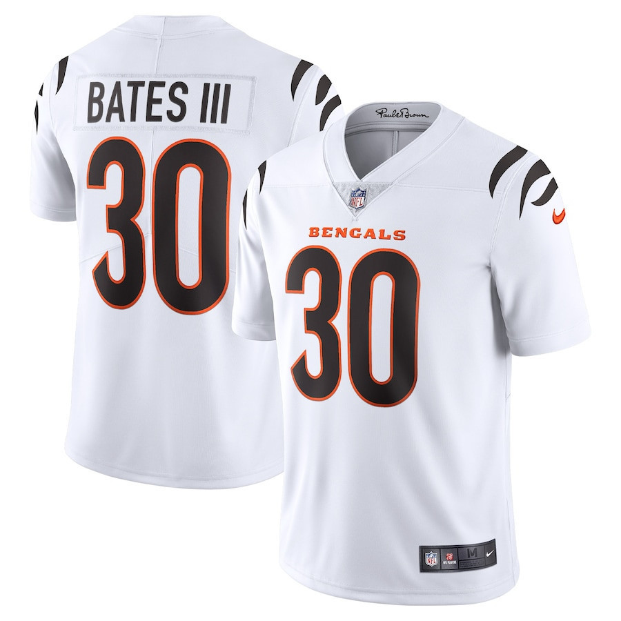 Jessie Bates III 30 Cincinnati Bengals Vapor Limited Jersey - White