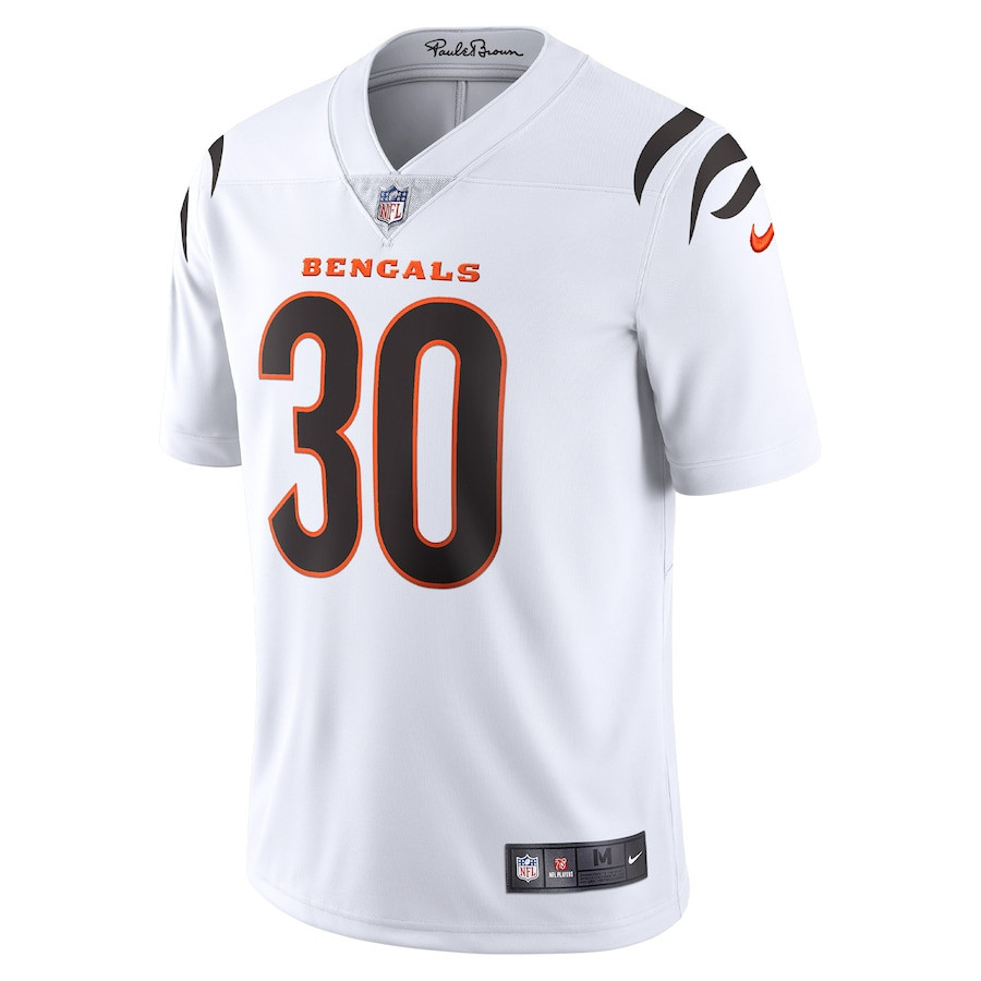 Jessie Bates III 30 Cincinnati Bengals Vapor Limited Jersey - White