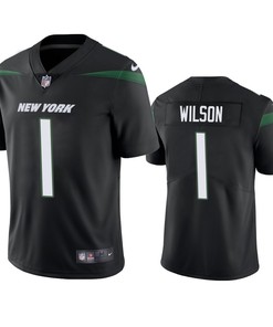 Jets Zach Wilson 2021 Nfl Draft Black Vapor Limited Jersey